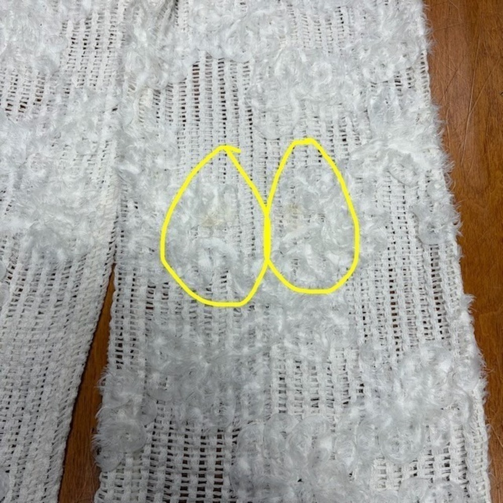 Musera Sheer Open Knit Pants Size XS Cover Up Beach Festival‎ Summer Party Boho - Picture 7 of 10